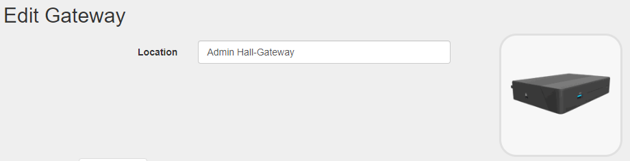 Edit Aperio Gateway 1