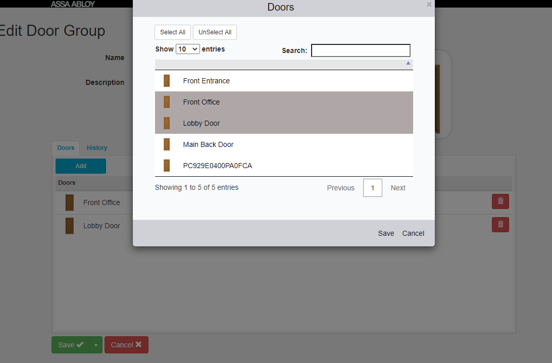 Door Groups 3