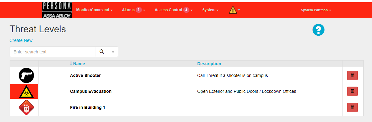 Threat Levels 10